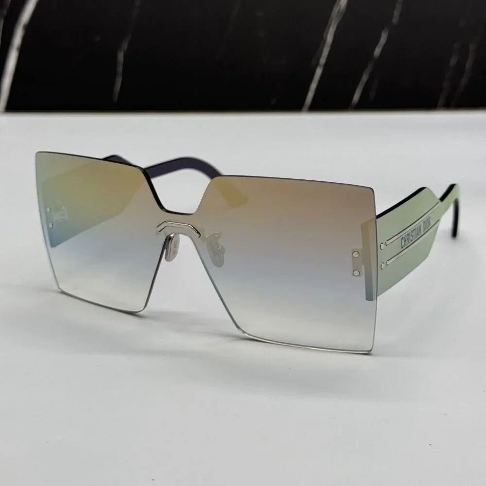 NEW DIORCLUB M5U F0A5 DIOR GREY WOMEN DIOR SUNGLASSES - Picture 4 of 13